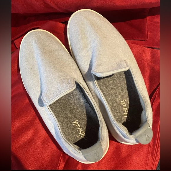 Allbirds Wool Loungers Women’s 6 Light Blue Merino Wool Slip On Shoes - Picture 3 of 9